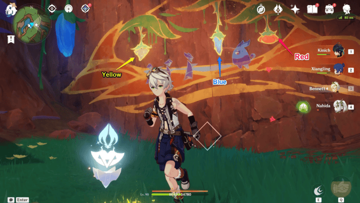 Genshin Impact - How to Get The Finishing Touch? Achievement - Color the Hanging Fruit - Step 2