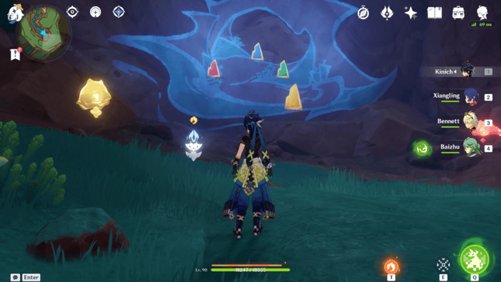 Genshin Impact - How to Get The Finishing Touch? Achievement - Color the Pillars - Step 6