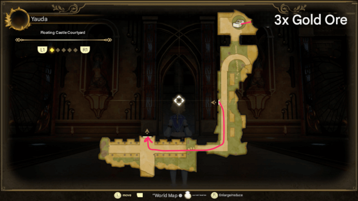 head south gold orex3