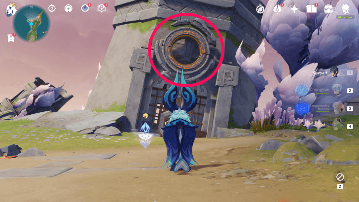 Genshin Impact - 2nd Furnace of Fiery Embers Entrance