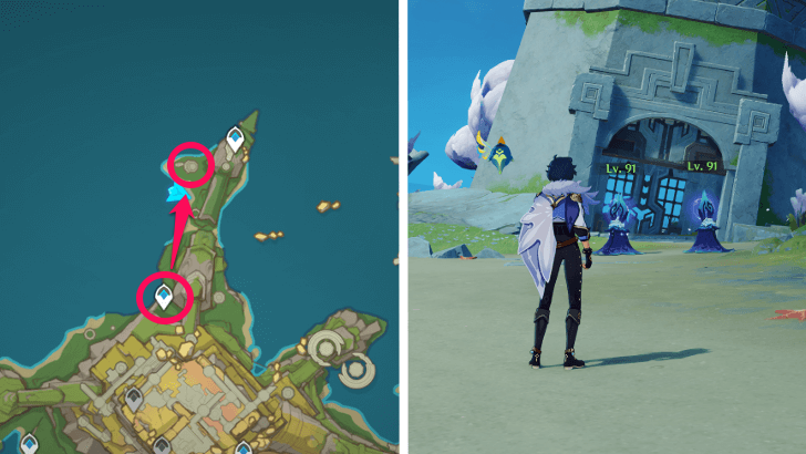 Genshin Impact - 2nd Furnace of Fiery Embers Location