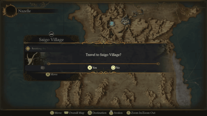 Romancing Saga 2 - Saigo Village Map