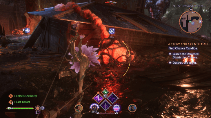 A Crow and a Gentleman - Drowned District Cyst 1