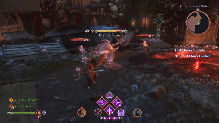 A Crow and a Gentleman - Blighted Chance