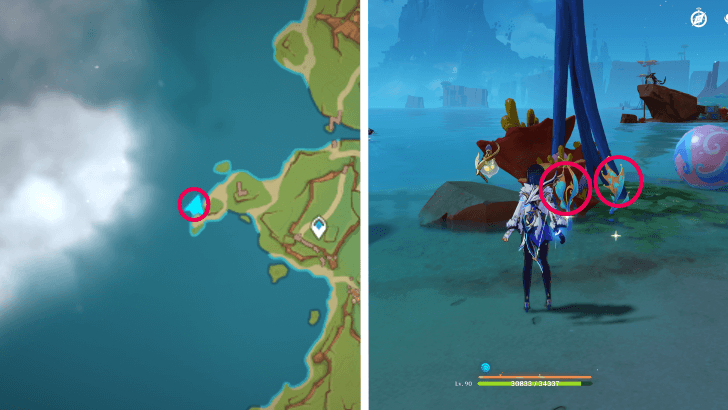 Genshin - Sprayfeather Gill 82-83