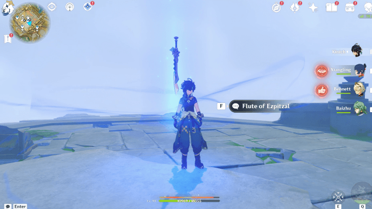 Genshin Impact Furnace of Fiery Embers - How to get free sword