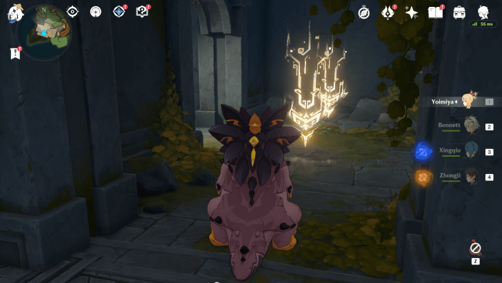 Genshin Impact - Furnace of Fiery Embers 3rd Floor With Both Sigils