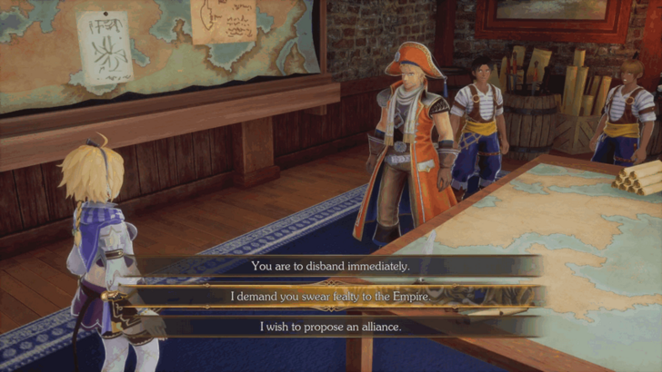 Romancing Saga 2 Talk to the Corsairs