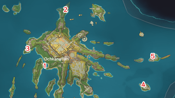 Genshin Impact Furnace of Fiery Embers - All Furnace Locations