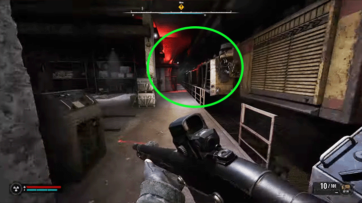 Go Through Train Tunnel