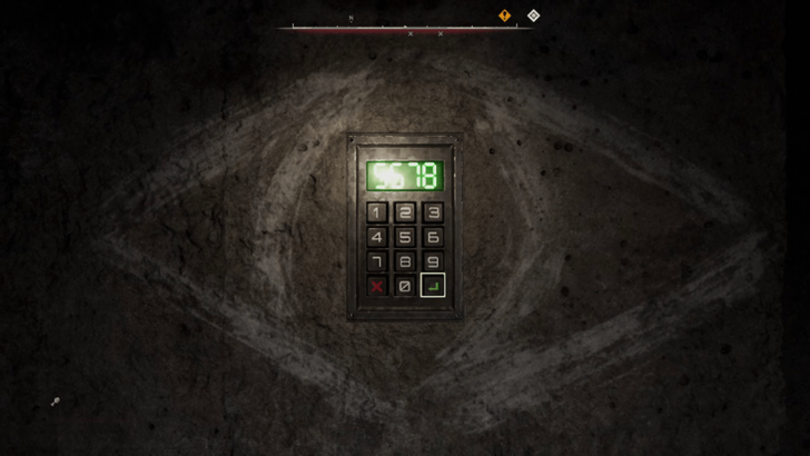 Yantar Dam Door Keypad