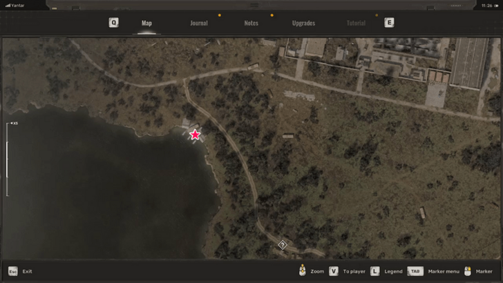 Yantar Dam Door Map View