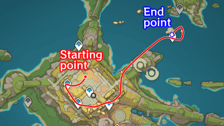 Genshin - To the Sky-Road Flight Plan