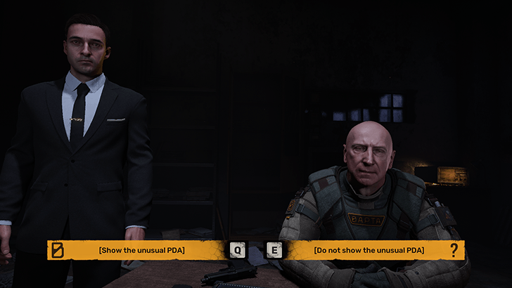 Dalin and Korshunov Unusual PDA Choice