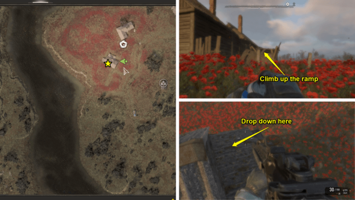 Poppy Field Stash Location