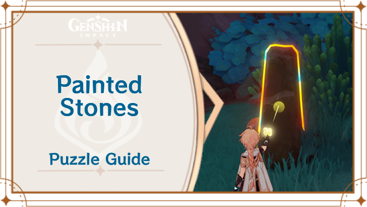 Genshin Impact Painted Stones Puzzle Guide