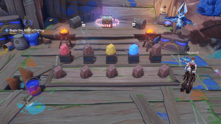 Genshin Impact - Third Mamull Painted Stones Challenge