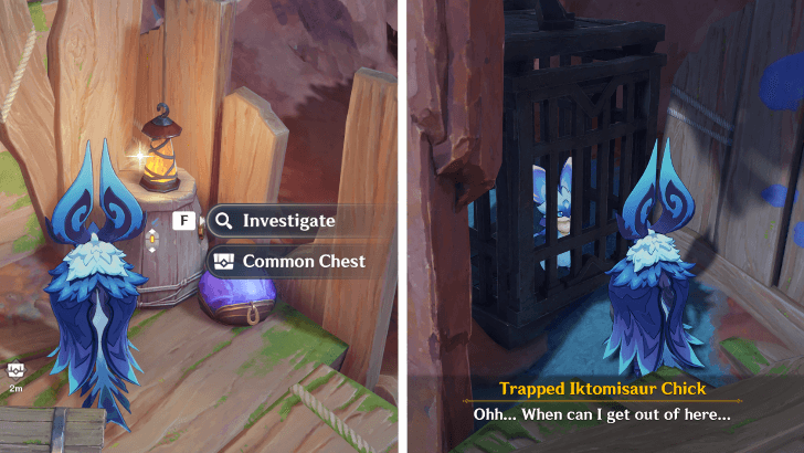 Genshin Impact - Save the Baby Iktomisaurus