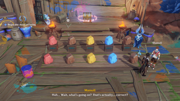 Genshin Impact - Mamull Challenge Final Stage Correct