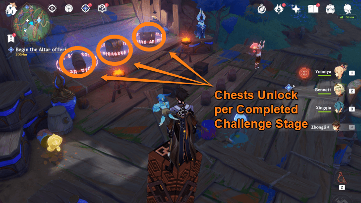 Genshin Impact - Mamull Challenge Puzzle Rewards