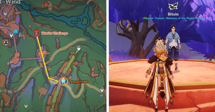 Genshin Impact - Master Challenge Leap to the Peak