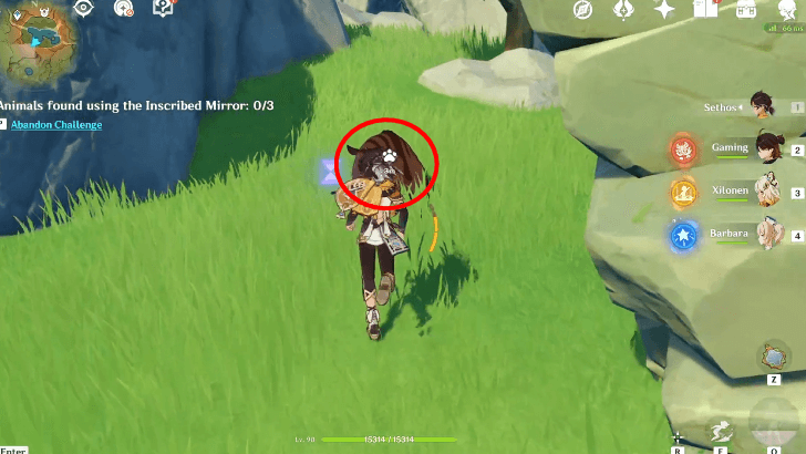 Genshin - Braveheart Overview Location