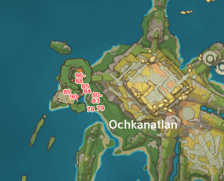 Genshin - 5.2 Saurian Claw Succulent Locations