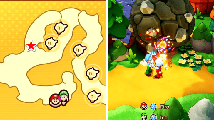 Conductor Island Walkthrough Second Large Boulder Location