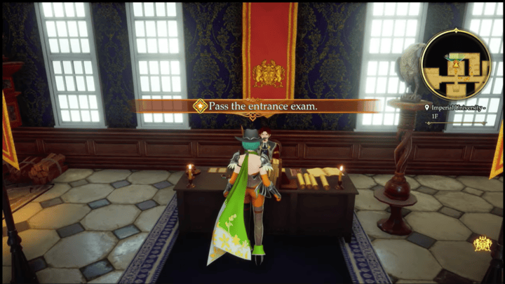 Romancing Saga 2 - Ostro Southern Village - Pass the Entrance Exam