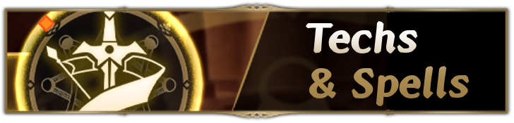 Romancing Saga 2 - Techs and Spells