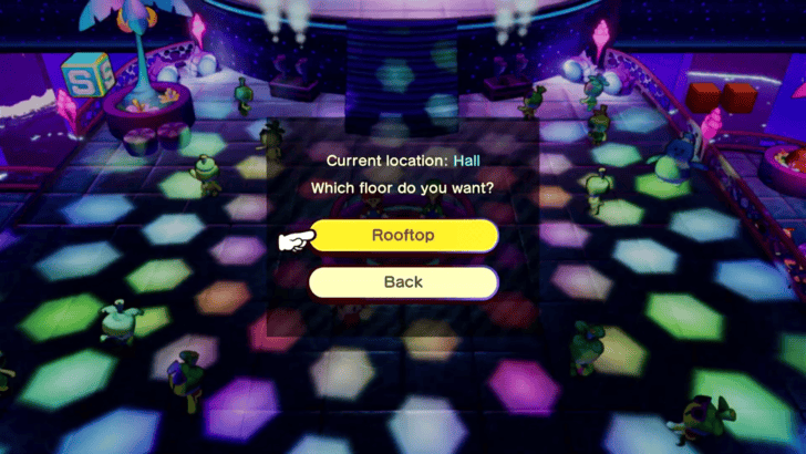 Jellyfish Island Walkthrough Ride the Elevator to the Rooftop