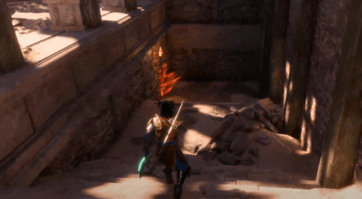 Warden Vault - Quest Trigger Location