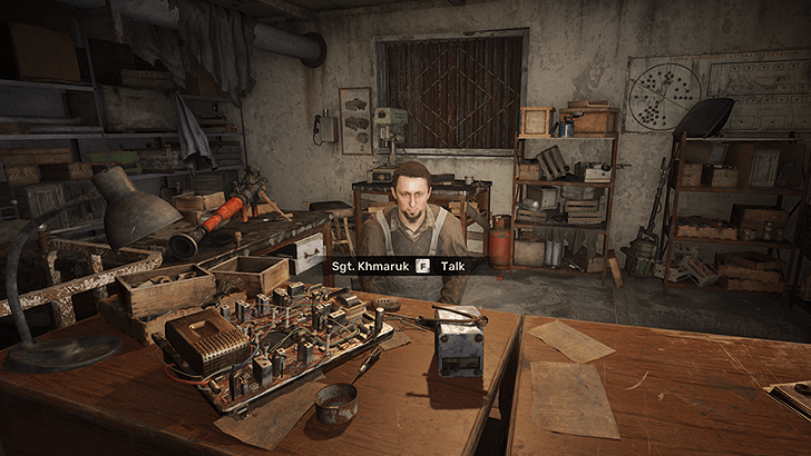 Sgt Kmaruk at Cement Factory