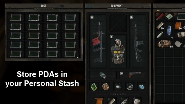 Store PDAs in your Personal Stash