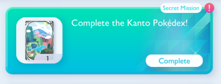 Complete the Kanto Pokedex - Pokemon TCG Pocket