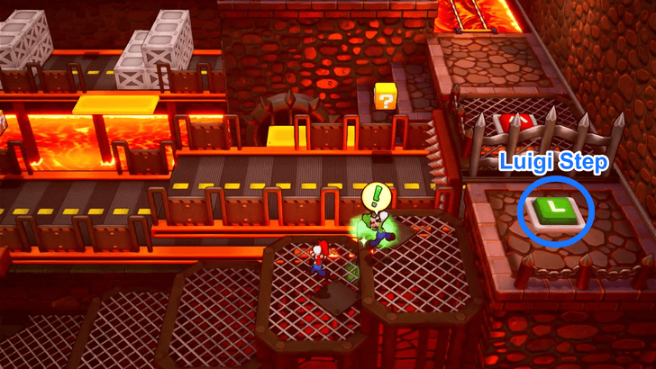 Technikki or Adaphne Engine Walkthrough Make Luigi Step on the L Button