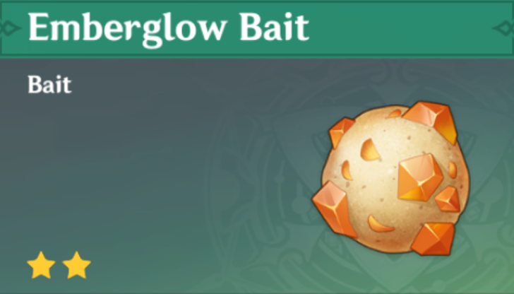 Genshin Impact - How to Get Emberglow Bait and Effects