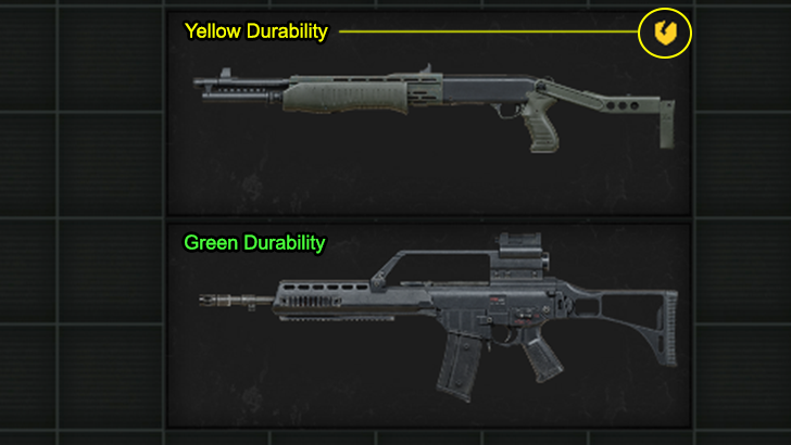 Yellow and Green Durability