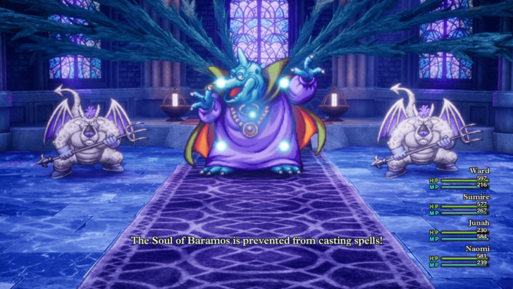 Spell Seal Soul of Baramos Rubiss