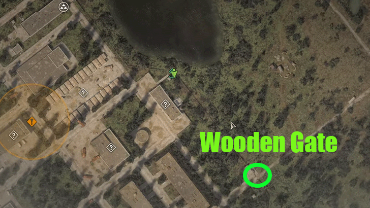 Wooden Gate Alternate Entrance