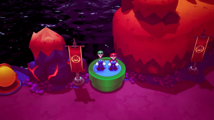 Use the Green Pipe to return to Mynor Islet