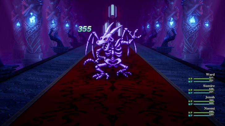 Bones of Baramos Auto Recovers HP