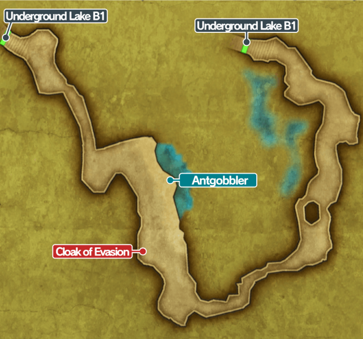 Dragon Quest 4051136 - Underground Lake B2B Map