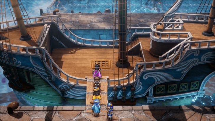 Dragon Quest 3HD2DR - Portoga Ship