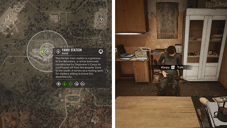 Upgrade at Harpy Location