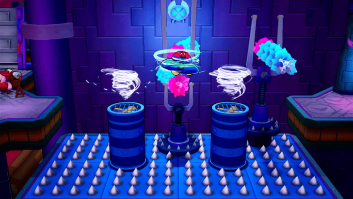 UFO Spin to get to the next area