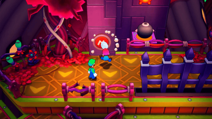 Soli-Tree Walkthrough Western Room Hit the M Button