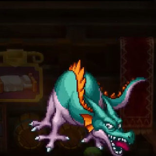 Blue Dragon Icon