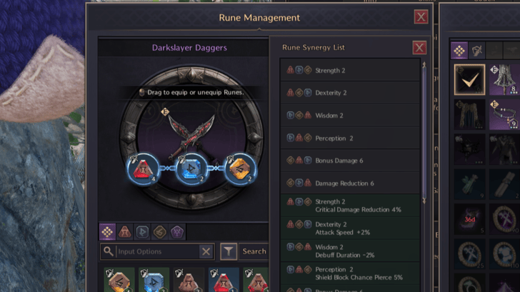 Throne and Liberty (TL) - Rune Management