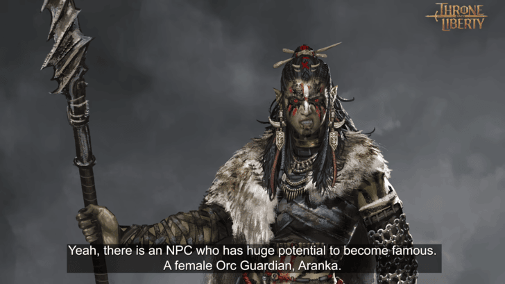 Throne and Liberty (TL) - Orc Guardian Aranka